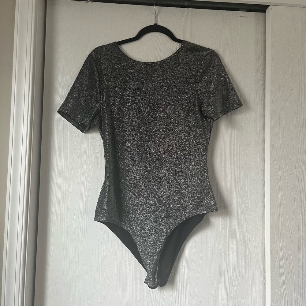 Shein Shimmer/Sparkly Body Suit NWOT